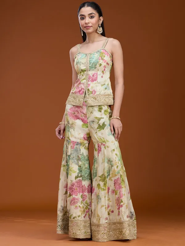 Off_White_Printed_Crepe_Readymade_Salwar_Suit