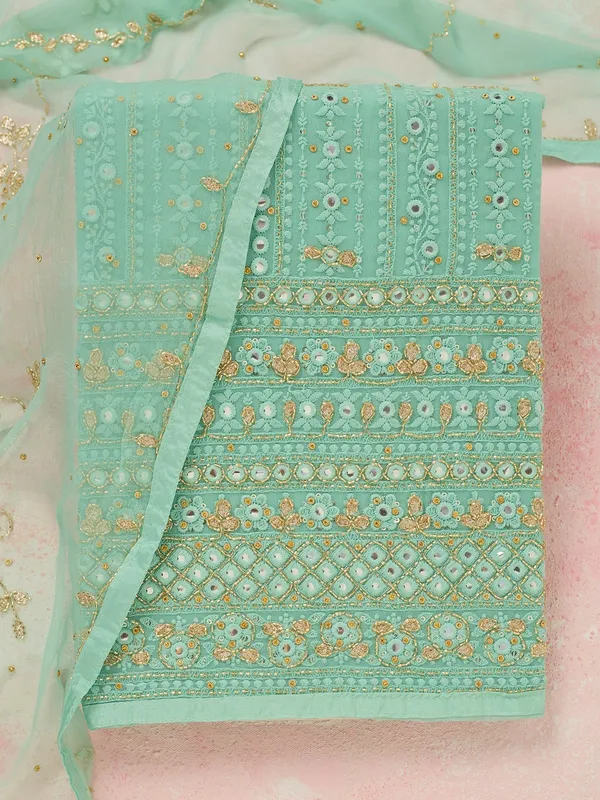 Sea_Green_Threadwork_Georgette_Unstitched_Salwar_Suit