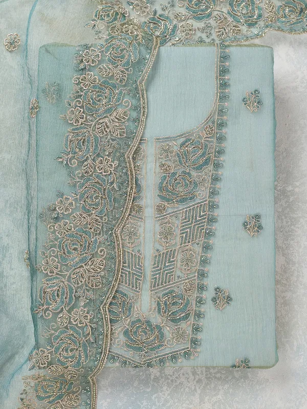 Sky_Blue_Threadwork_Tissue_Unstitched_Salwar_Suit
