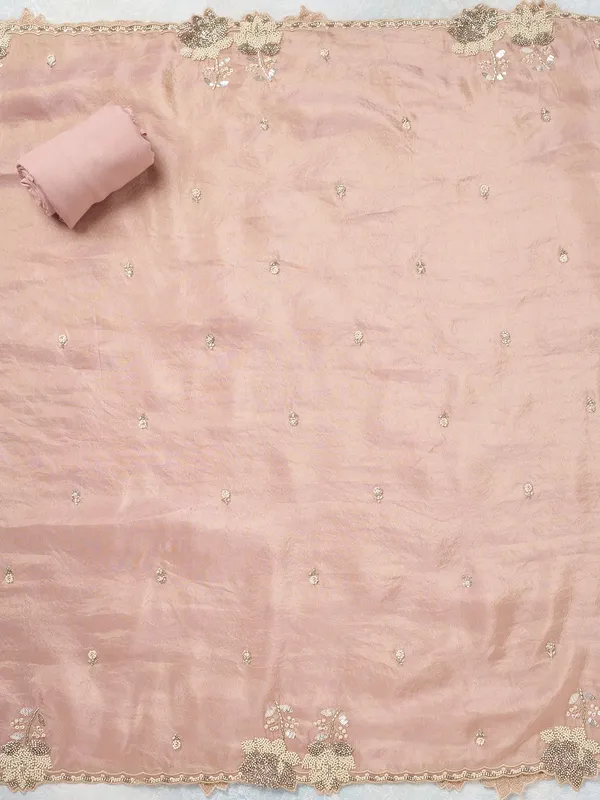 Pink_Cutdana_Tissue_Unstitched_Salwar_Suit