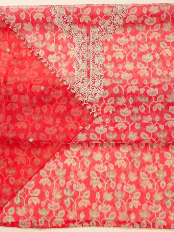 Red_Threadwork_Tissue_Unstitched_Salwar_Suit