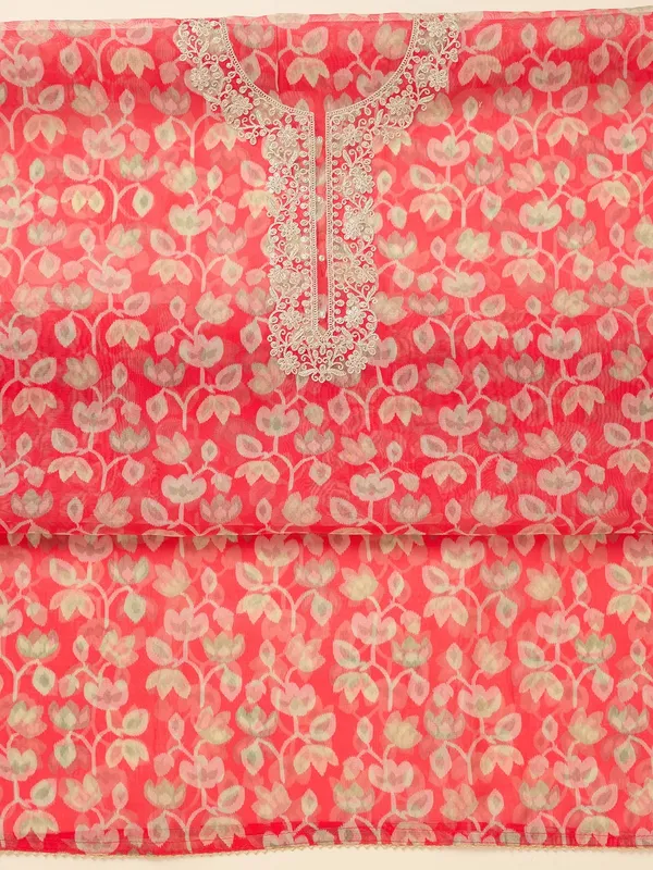 Red_Threadwork_Tissue_Unstitched_Salwar_Suit