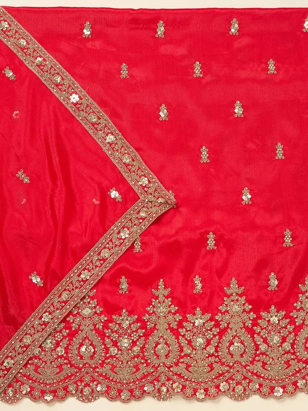 Red_Zariwork_Gold_Chinon_Unstitched_Salwar_Suit