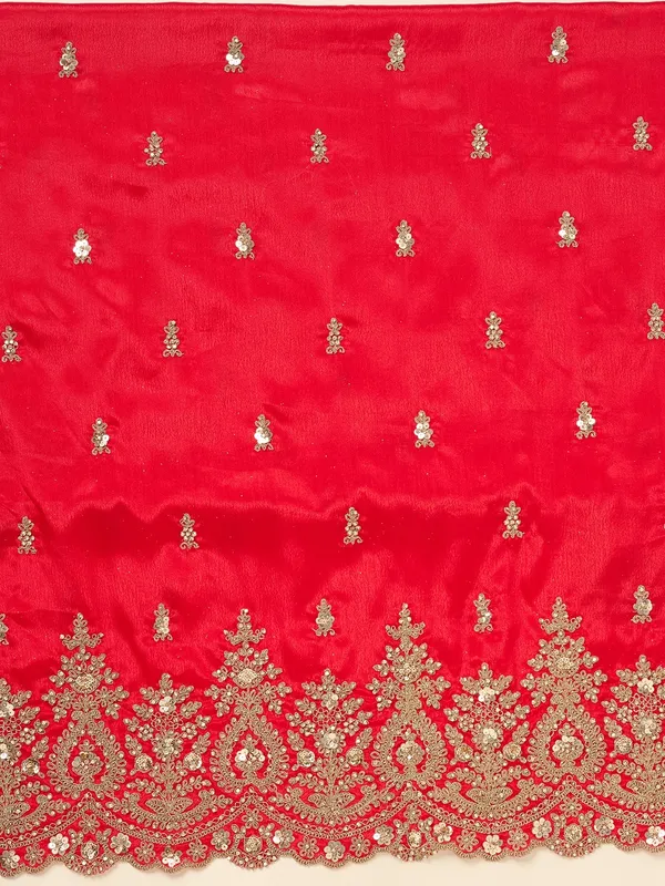 Red_Zariwork_Gold_Chinon_Unstitched_Salwar_Suit