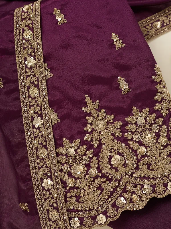 Purple_Zariwork_Gold_Chinon_Unstitched_Salwar_Suit