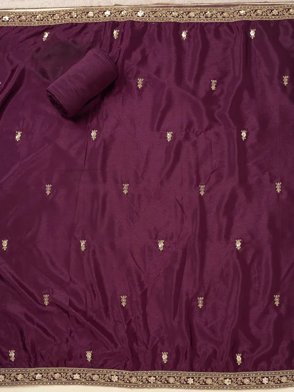 Purple_Zariwork_Gold_Chinon_Unstitched_Salwar_Suit