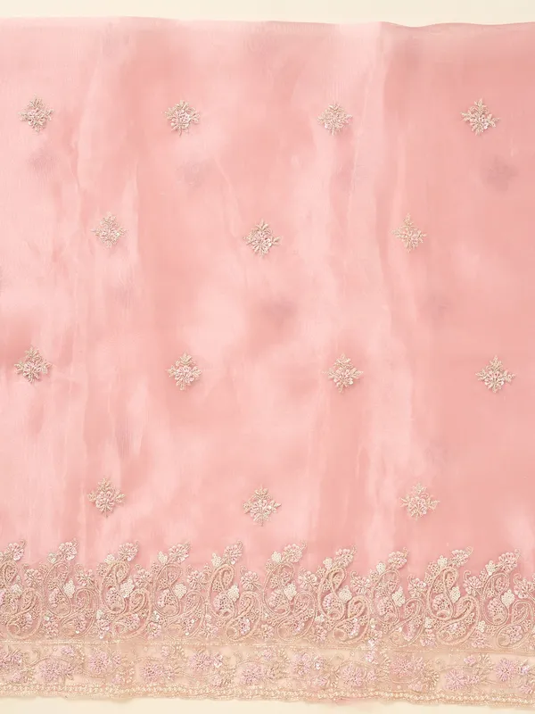 Onion_Pink_Zardozi_Gold_Organza_Unstitched_Salwar_Suit
