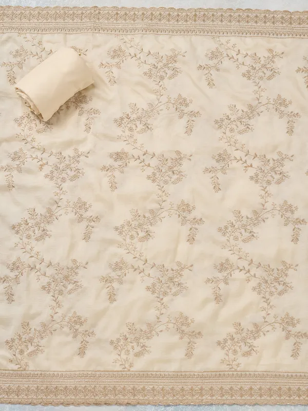 Off_White_Zariwork_Gold_Soft_Raw_Silk_Unstitched_Salwar_Suit