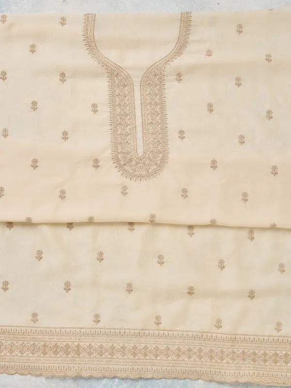 Off_White_Zariwork_Gold_Soft_Raw_Silk_Unstitched_Salwar_Suit