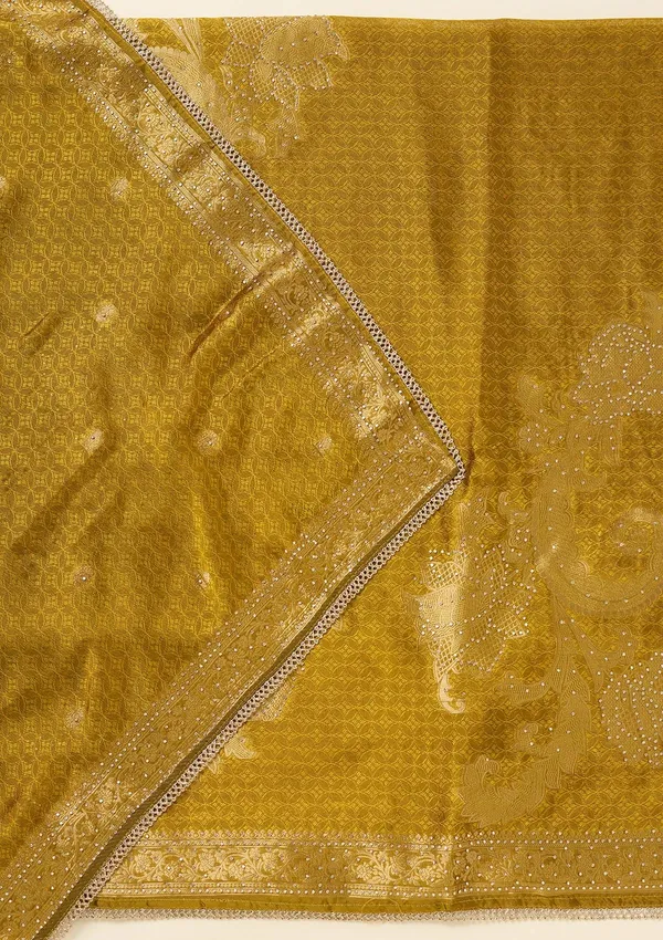 Mustard_Zariwork_Gold_Dola_Silk_Unstitched_Salwar_Suit