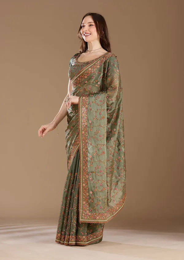 Mauve_Threadwork_Tissue_Saree