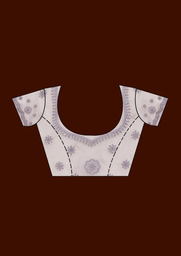 Lavender_Threadwork_Tissue_Saree