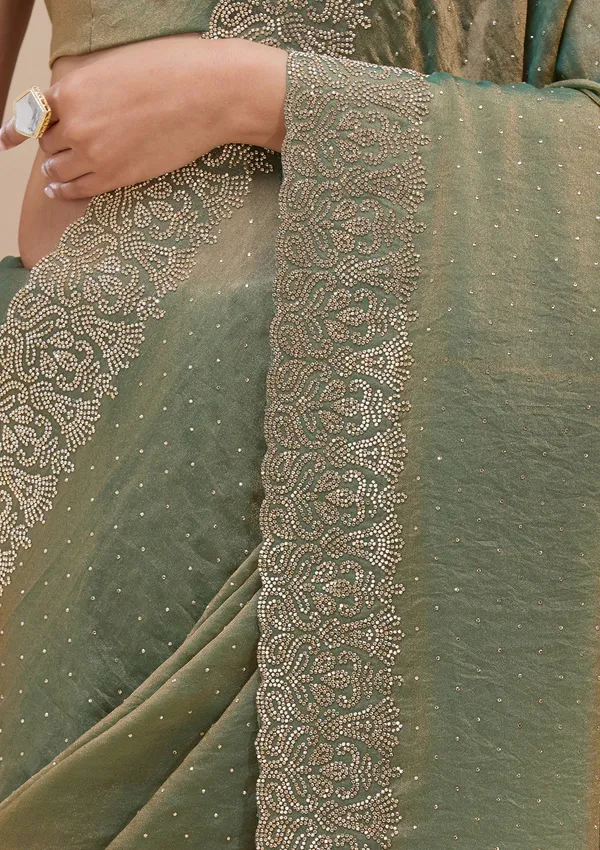 Sea_Green_Zariwork_Gold_Georgette_Saree