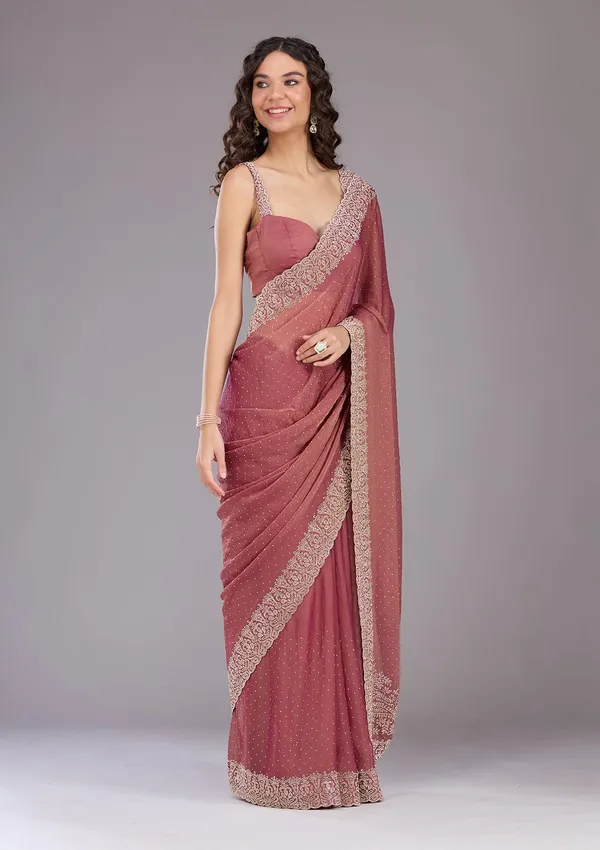 Onion_Pink_Zariwork_Gold_Georgette_Saree