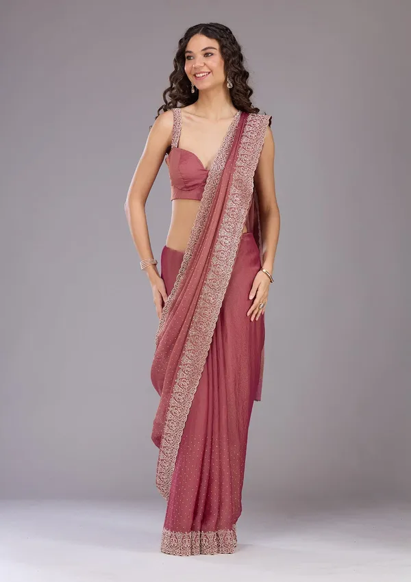 Onion_Pink_Zariwork_Gold_Georgette_Saree