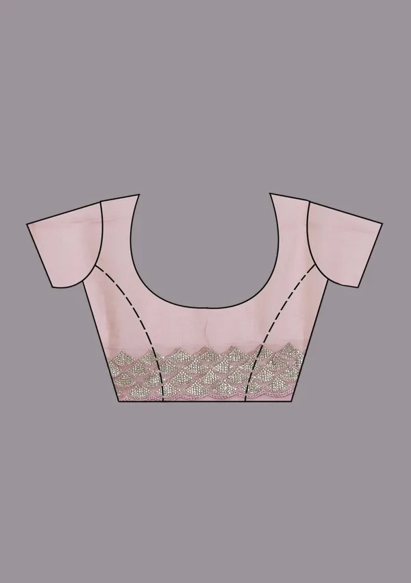 Lavender_Sequins_Tissue_Saree