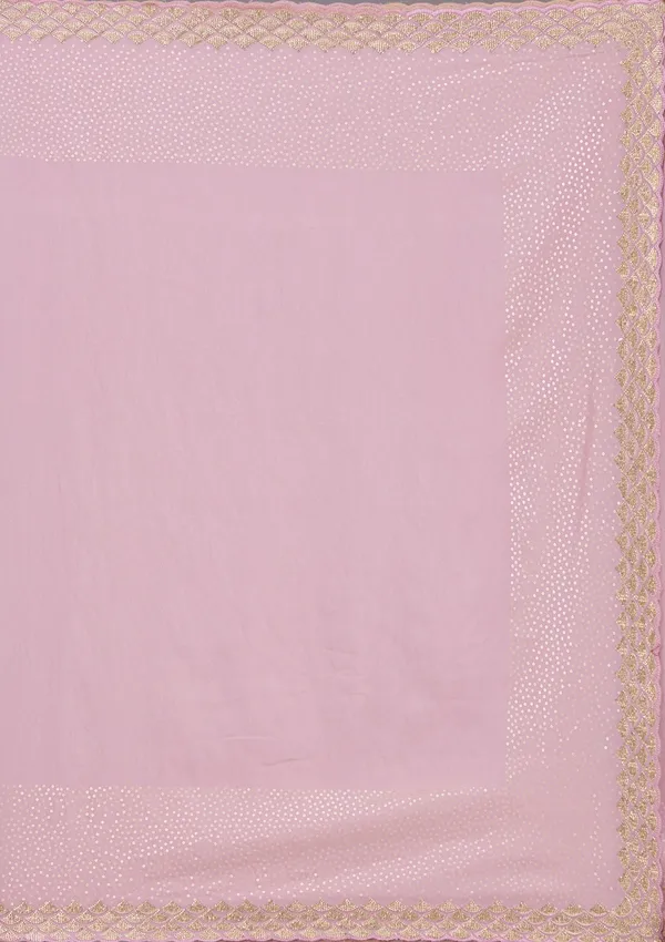 Lavender_Sequins_Tissue_Saree