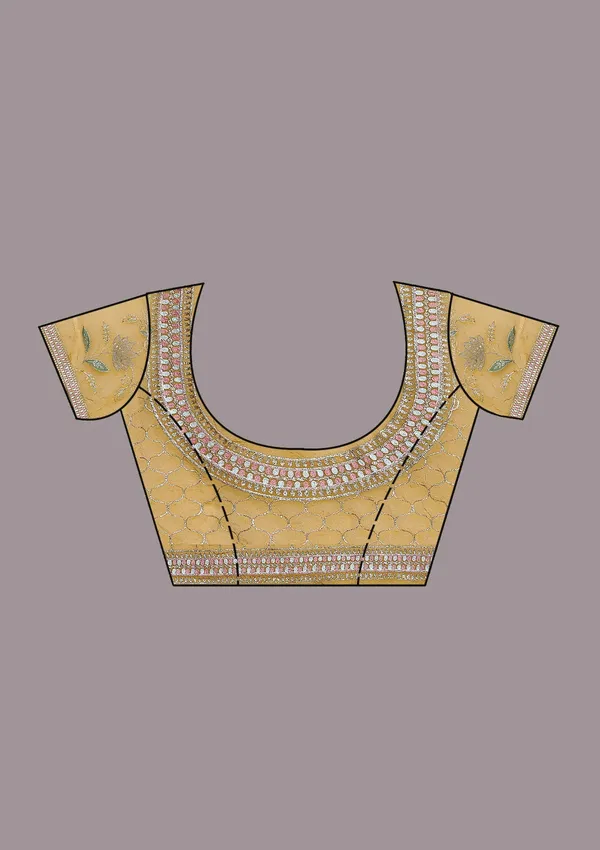 Mustard_Zardozi_Gold_Tissue_Saree