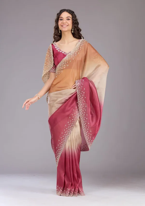 Gold_Stonework_Gold_Tissue_Saree