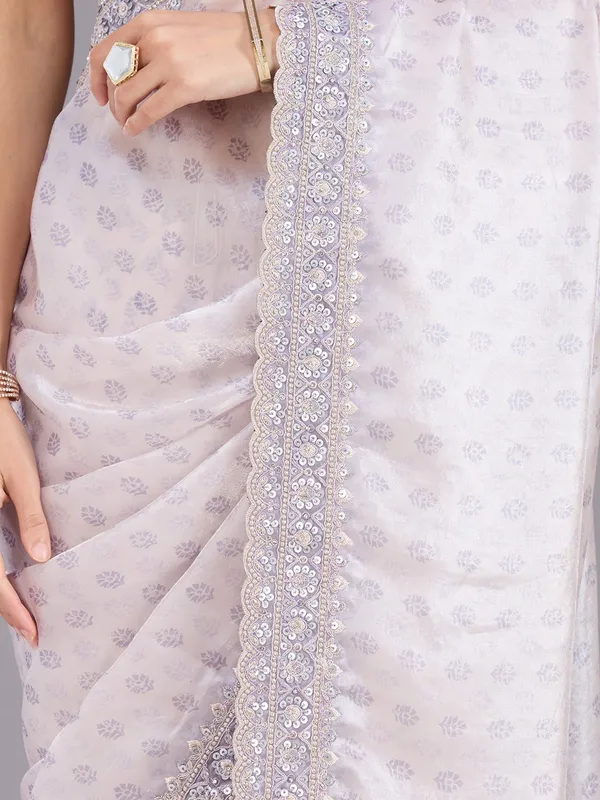 Lavender_Sequins_Tissue_Saree