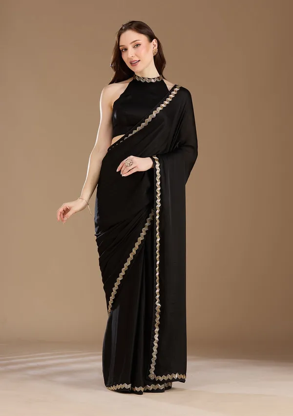 Black_Aariwork_Satin_Saree