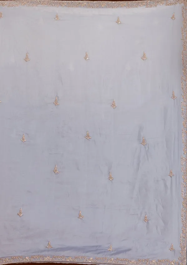 Sky_Blue_Cutdana_Silk_Saree