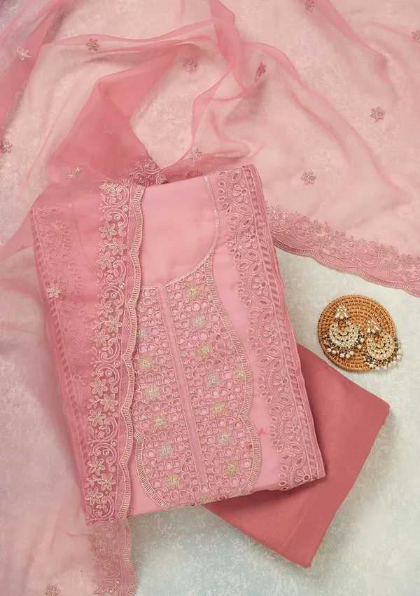 Pink_Threadwork_Tissue_Unstitched_Salwar_Suit