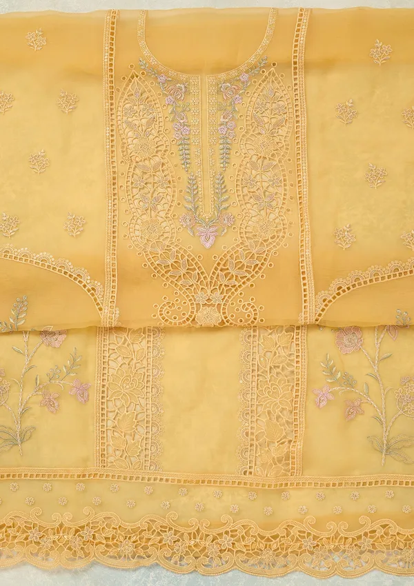 Yellow_Threadwork_Tissue_Unstitched_Salwar_Suit