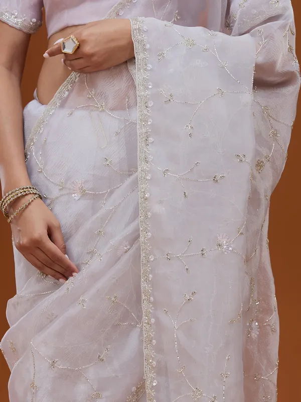 Sky_Blue_Cutdana_Chiffon_Saree