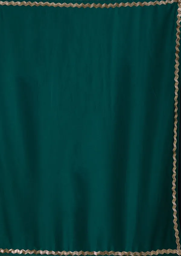 Peacock_Blue_Aariwork_Satin_Saree