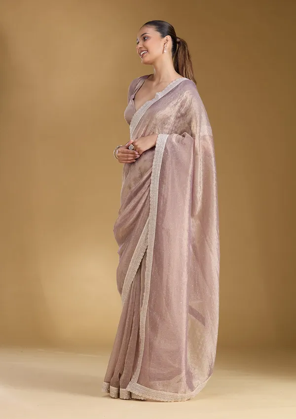 Lavender_Zariwork_Gold_Tissue_Saree