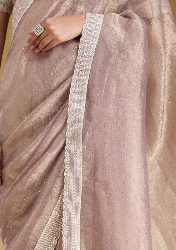 Lavender_Zariwork_Gold_Tissue_Saree