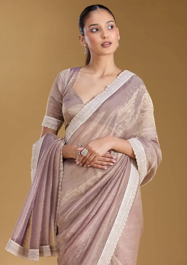 Lavender_Zariwork_Gold_Tissue_Saree