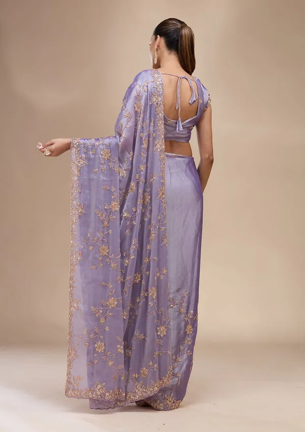 Lavender_Cutdana_Tissue_Saree