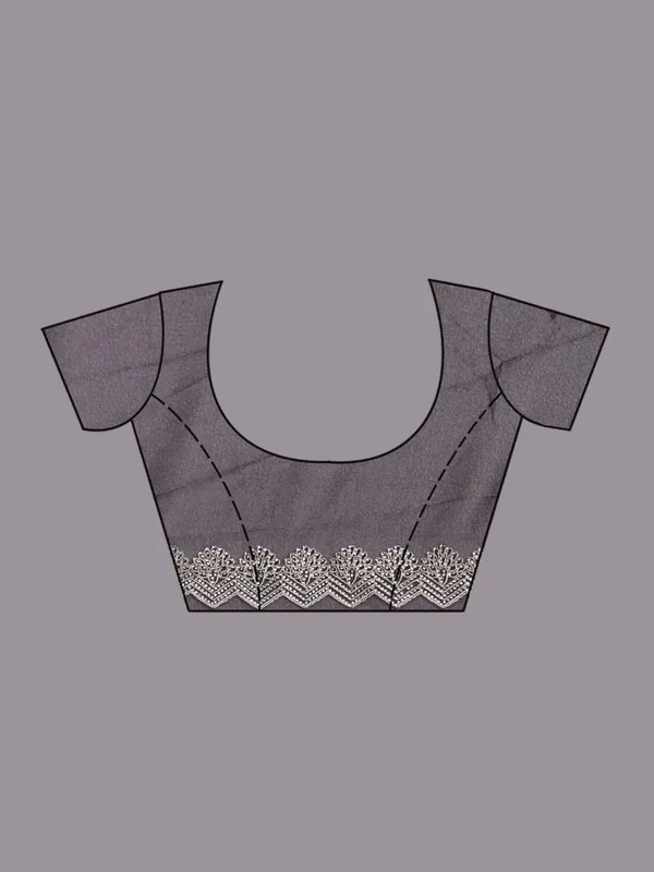 Purple_Zariwork_Silver_Georgette_Saree