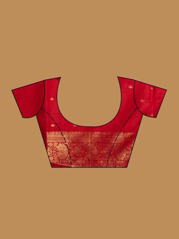 Red_Zariwork_Gold_Art_Silk_Silk_Saree