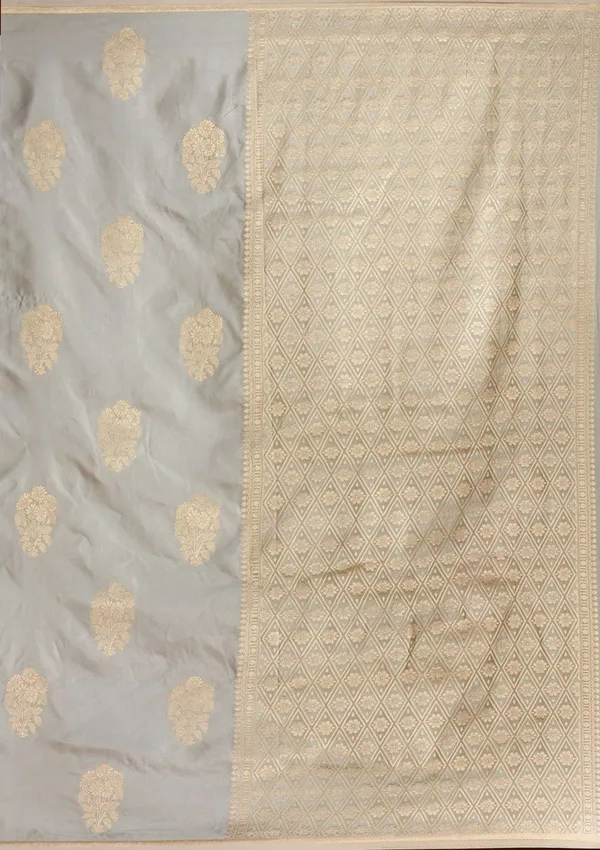 Pista_Green_Zariwork_Art_Silk_Silk_Saree