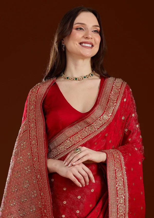 Red_Aariwork_Pure_Silk_Silk_Saree