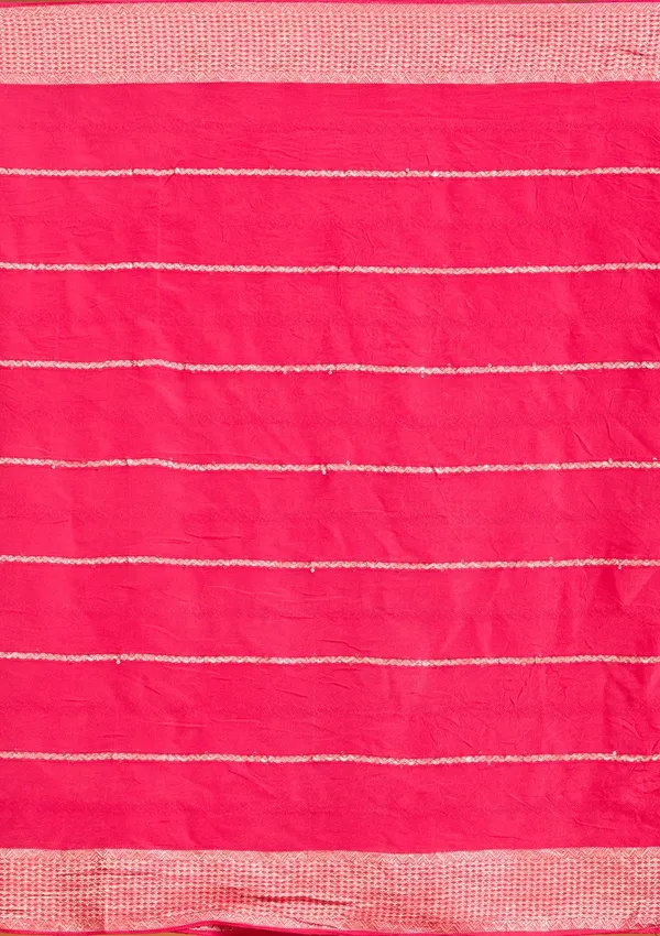 Pink_Threadwork_Chanderi_Readymade_Salwar_Suit