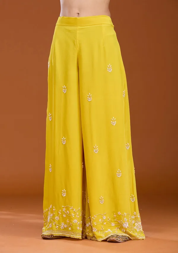 Mustard_Sequins_Soft_Raw_Silk_Readymade_Salwar_Suit