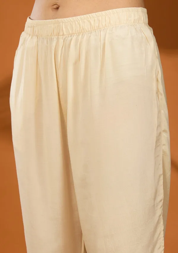 Beige_Zariwork_Brocade_Readymade_Salwar_Suit