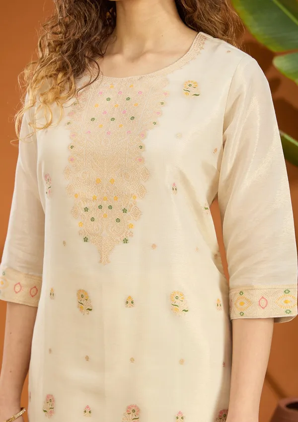 Leaf_Green_Zariwork_Brocade_Readymade_Salwar_Suit
