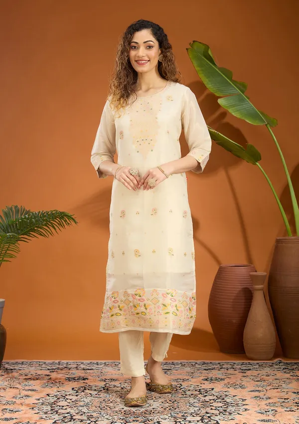 Leaf_Green_Zariwork_Brocade_Readymade_Salwar_Suit