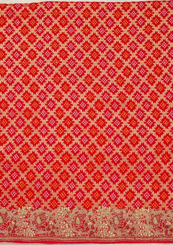 Red_Stonework_Silver_Georgette_Unstitched_Salwar_Suit