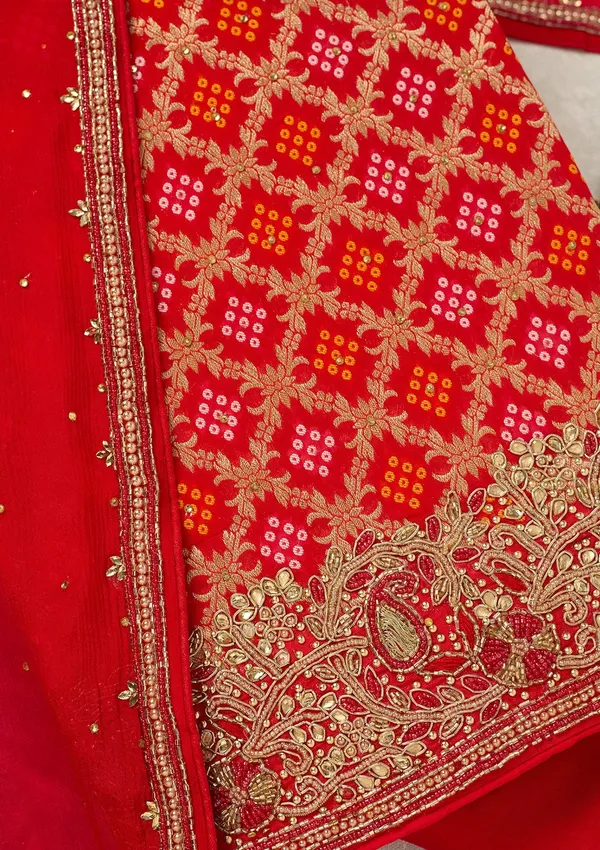 Red_Stonework_Silver_Georgette_Unstitched_Salwar_Suit