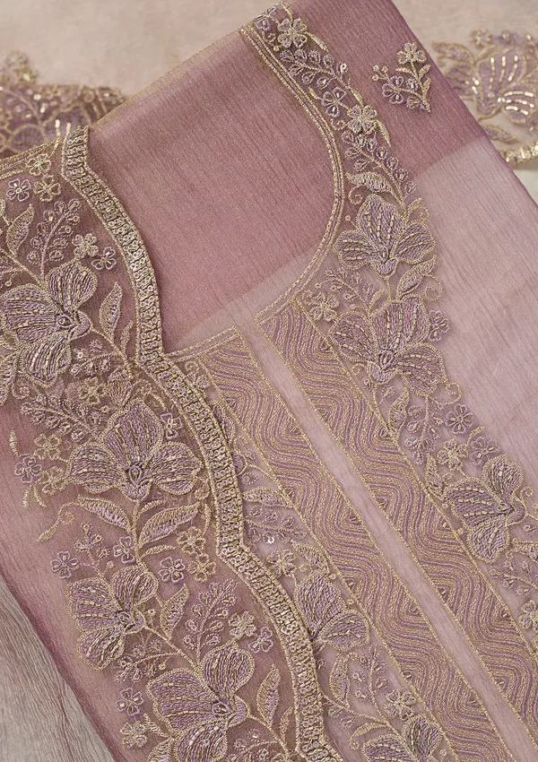 Lavender_Threadwork_Tissue_Unstitched_Salwar_Suit