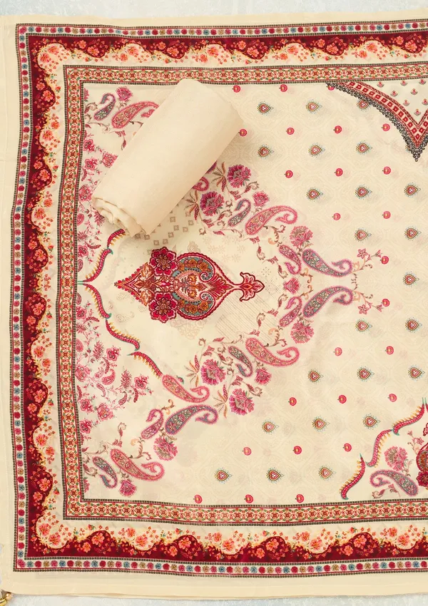 Cream_Zariwork_Gold_Crepe_Unstitched_Salwar_Suit