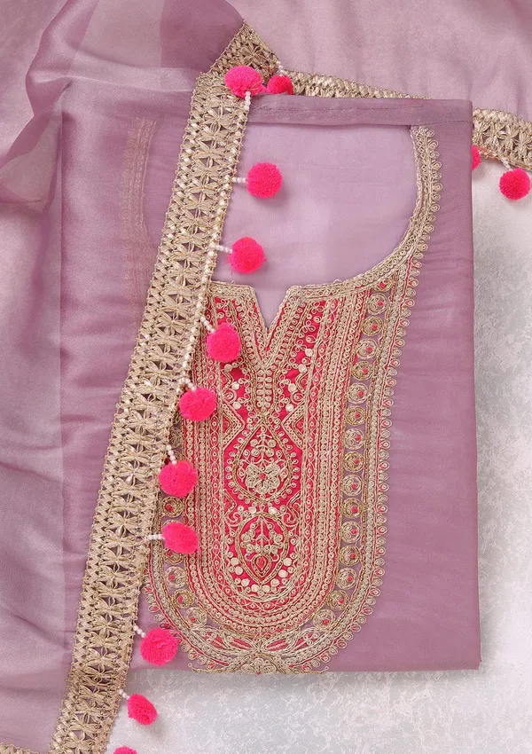 Lavender_Cording_Tissue_Unstitched_Salwar_Suit