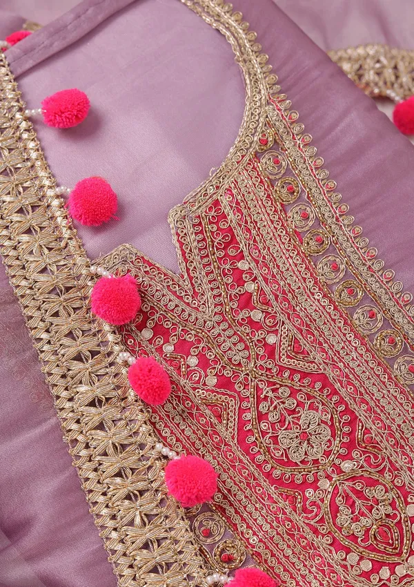 Lavender_Cording_Tissue_Unstitched_Salwar_Suit