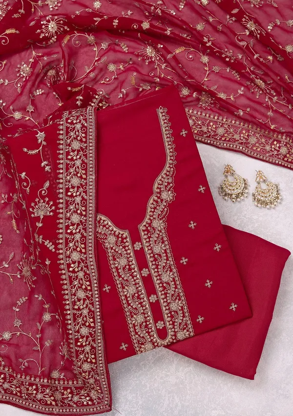 Rani_Pink_Threadwork_Georgette_Unstitched_Salwar_Suit
